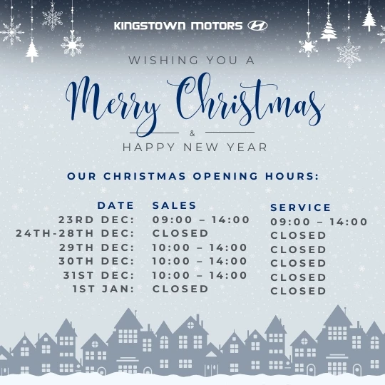 Christmas Opening Hours